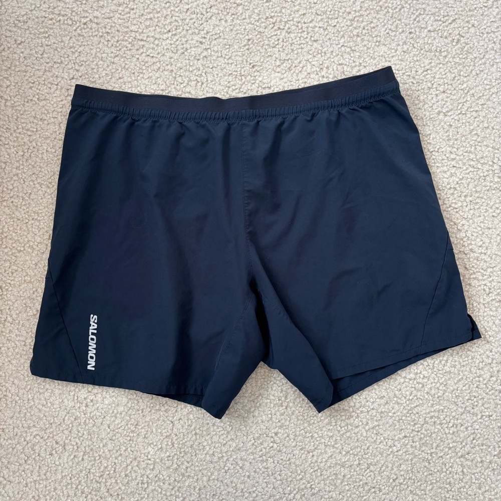 Salomon Men's Black Running Shorts Size XL